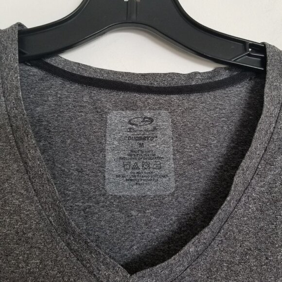 Champion V Neck Short Sleeve Workout Active Top M - Picture 6 of 9